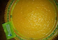 soupe de carotte à la coco et curry - Kalliopi K.