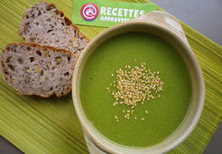 Soupe de courgettes et haricots verts - Laure G.