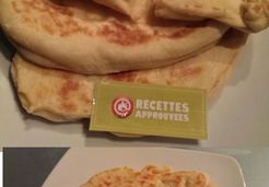Cheese naan (au thermomix) - Emilie S.