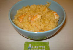 Risotto aux crevettes - Adeline A.