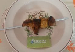 Brochettes de poulet épicées - Aude M.
