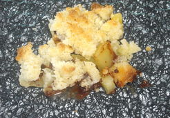 Crumble ananas,noix de coco et chocolat - Jessica P.