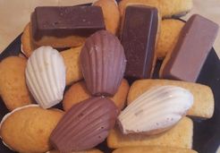 Madeleines chocolat - Nadia F.
