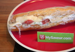 Sandwich froid au foie de morue   - Marina S.