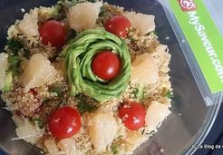 Salade quinoa - avocat - pamplemousse - Catalina L.