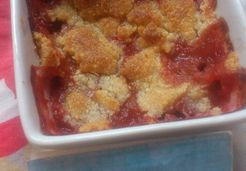 Crumble aux fraises - Severine H.