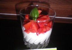 Panna cotta aux fraises - Christiane C.