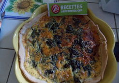Tarte verte fromagère - Marie T.