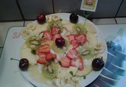 Carpaccio de fruits frais - Isabelle K.