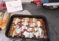 Cannelloni farcis - Aline T.