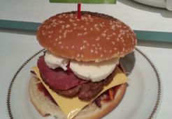 Burger gourmand - Anne-marie P.