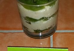 Trifle kiwi & cookie chocolat blanc - Emilie B.