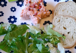 Tartare de saumon aux baies roses. - Marion L.