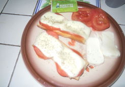 Tartines tomato-mozza - Marie T.