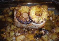 Rôti de porc au miel et ananas - Christiane C.