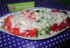 Salade aux poivrons - Christiane C.