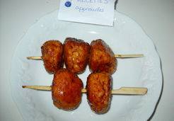 Boulettes de poulet façon yakitori - Raphaelle M.