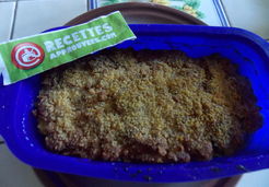 Crumble courgettes et parmesan - Marie T.