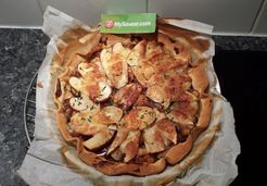 Tarte aux pommes et 2 fromages - Isabelle T.