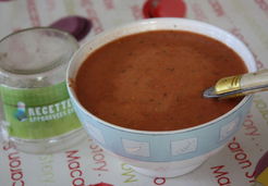 Gaspacho poivron rouge - Marina S.