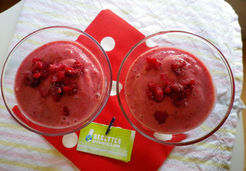 Smoothie glacé abricot et framboise - Laure G.