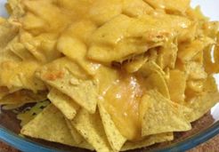 {junkfood} Nachos au fromage fondu  - Audrey H.