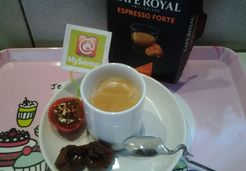 Mi-Cuits chocolat cœur caramel pour Café Royal (Thermomix) - Isabelle K.