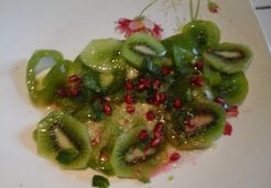 Salade tomate verte et kiwi - Marie T.