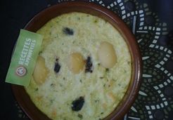 Gratin de chou-fleur, pommes de terre et olives noires - Najwa N.