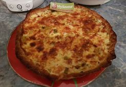 Quiche poireaux et lardons - Anne-Caroline W.