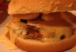 Burger végétarien sauce Rouy - Picaline L.