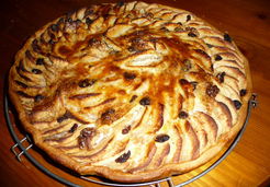 tarte pommes,noix,raisins secs  - Josseline D.