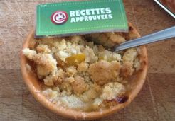 Crumble abricot nectarine - Laurence D.