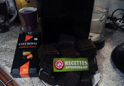 Mini fondant chocolat betterave rouge (Café Royal) - Mélanie B.