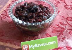 Chutney aux cerises et fenouil - Catherine S.