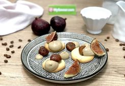 Sablé aux amandes, onctueux café, figues et éclats de châtaignes - LEGAL