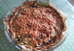 Tarte à la courgette et au thon - Agnes C.