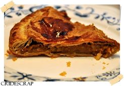 Galette à la compote de pommes au spéculoos - Christine L.