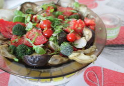Salade d'aubergines l'huile d'olive - Marina S.