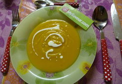 Soupe butternut et lentilles corails - Sandrine H.