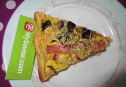 Quiche aubergine - Christiane C.