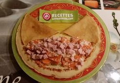 Crêpes à la béchamel, carottes et saucissse de viande (Thermomix ou pas) - CELINE K.