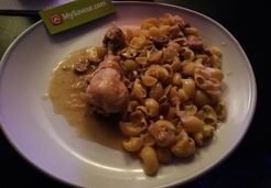 Poulet au vin blanc et Chaoure  - AURELIE K.