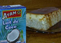 Flan caramel au lait de coco AYAM - Severine H.