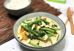 Curry vert aux haricots verts - PRIMEALE