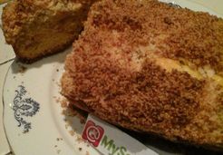 Crumble cake aux pommes - Marie T.