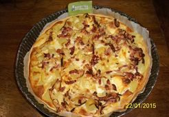 Ma tarte aux pommes de terre, oignon, lardons et ... - Géraldine M.