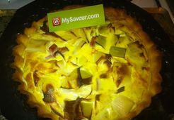 Quiche jambon et poireaux - Marion P.