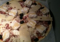 Pizza chèvre-miel - Marie E.
