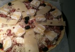 Pizza chèvre-miel - Marie E.